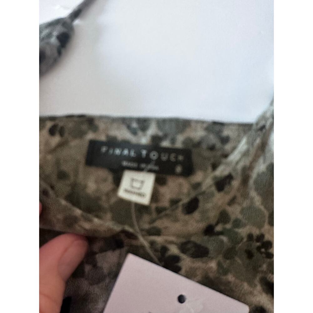 Final Touch Printed Cami Maxi Dress - Size Small, NWT - Picture 4 of 9